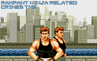 Bad Dudes vs. Dragonninja screenshot 3 for Atari ST